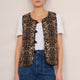 Andy Quilted Gilet - Leopard