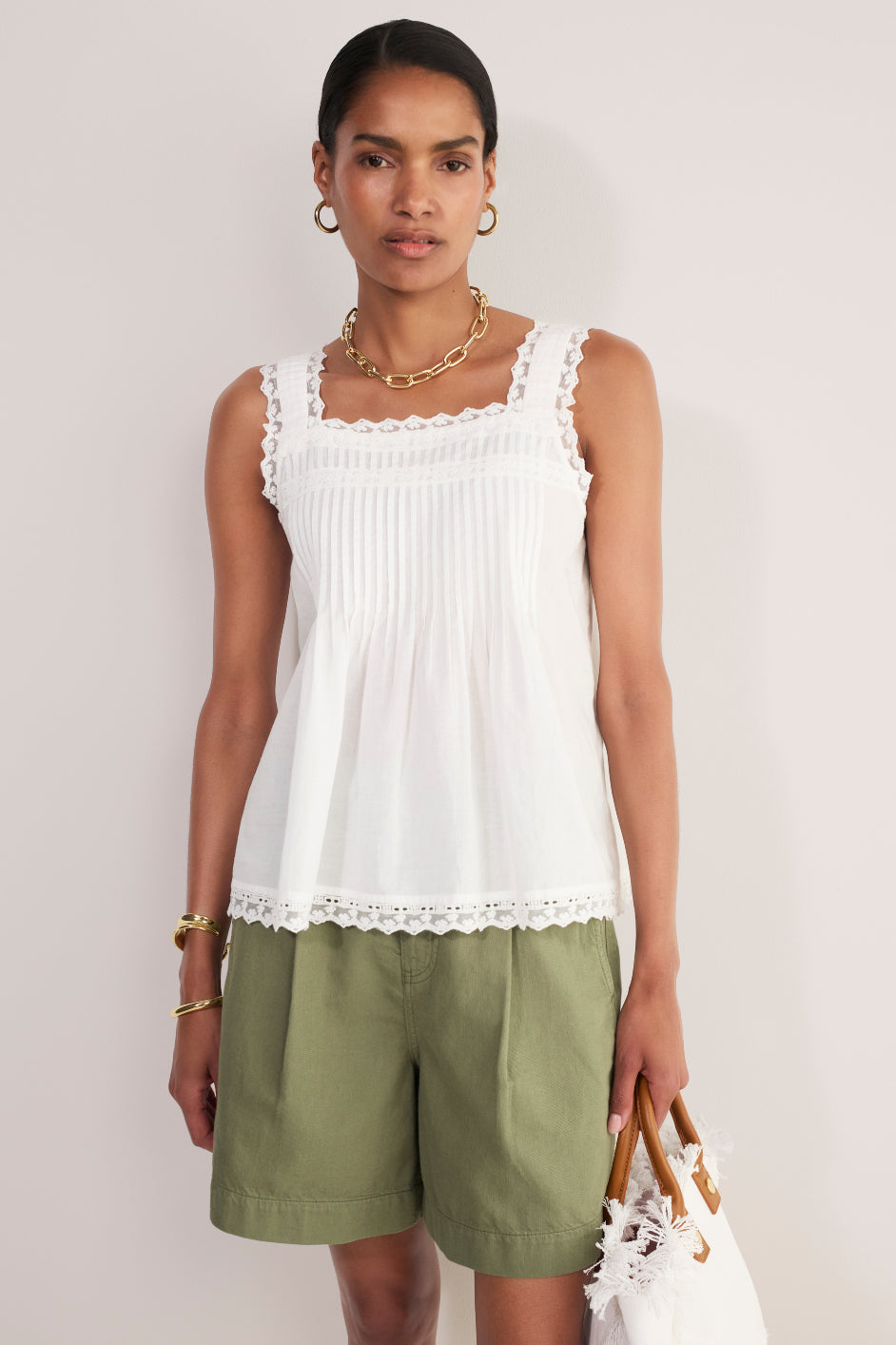 Clemence Cami - White – WYSE London