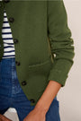 Cressida Knitted Jacket - Moss Green