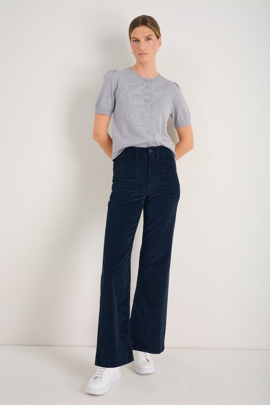 パンツ CFCL FLUTED STRAIGHT PANTS 3 FLUTED PANTS