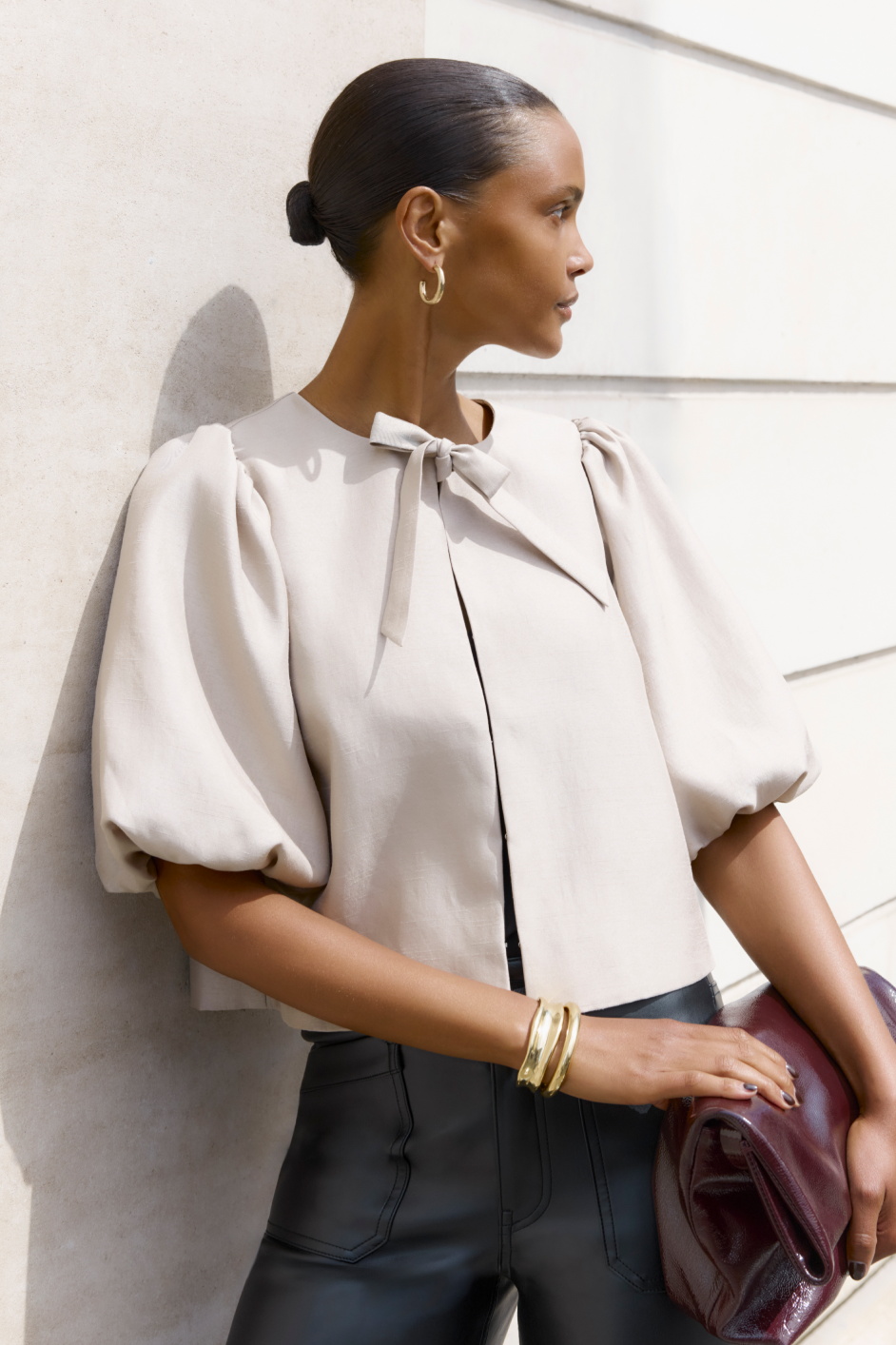 Coral Top - Champagne