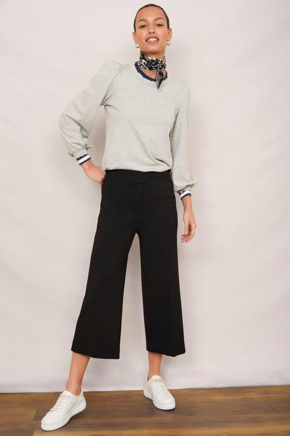 Lola Ponte Culotte Trouser Black – WYSE London