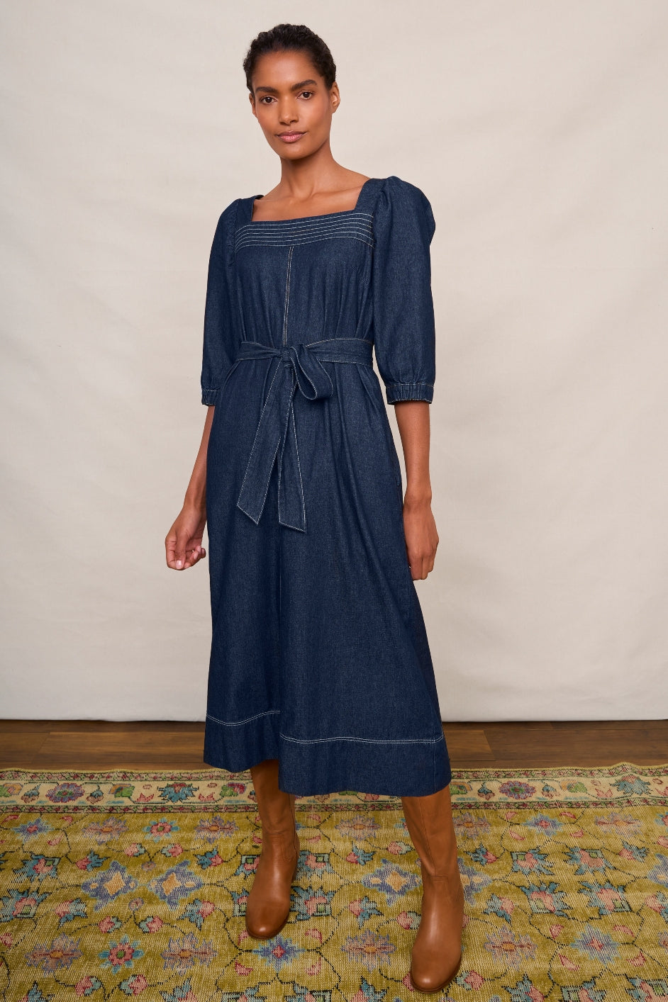 Lucy Dress - Denim WYSE London Lucy Dress - Denim WYSE London