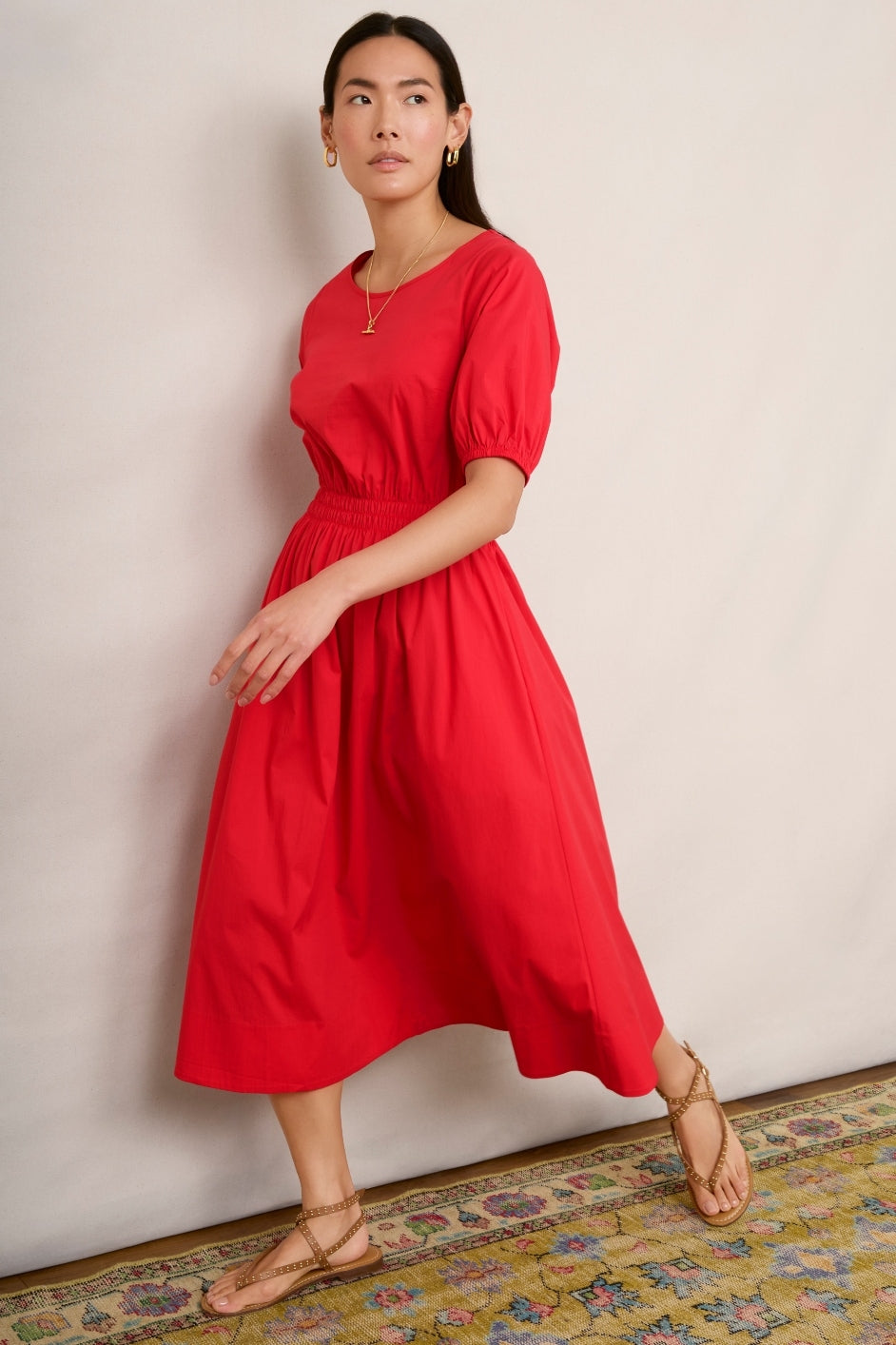 Madeleine Dress Red WYSE London