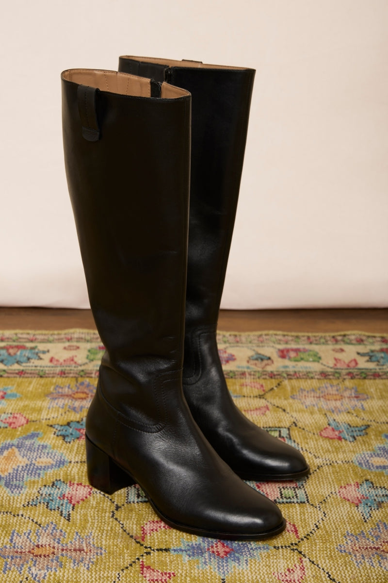 Milly Knee High Boot - Black