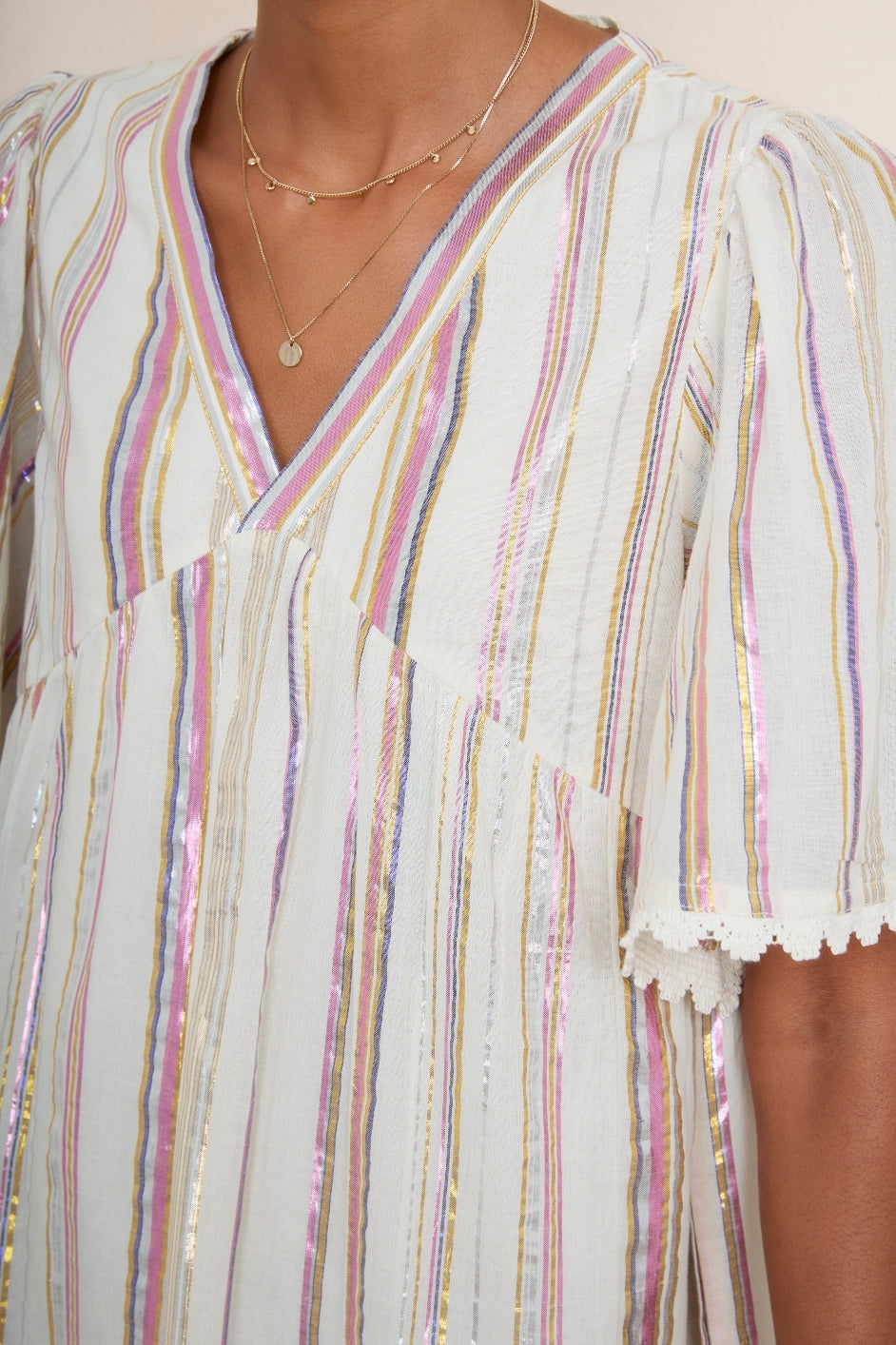 Rey Dress Citrus Stripe main image 0