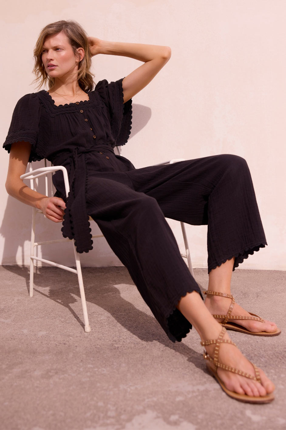 Briella Jumpsuit - Black – WYSE London