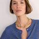 Flora Cardigan - Midnight/Blue Stripe