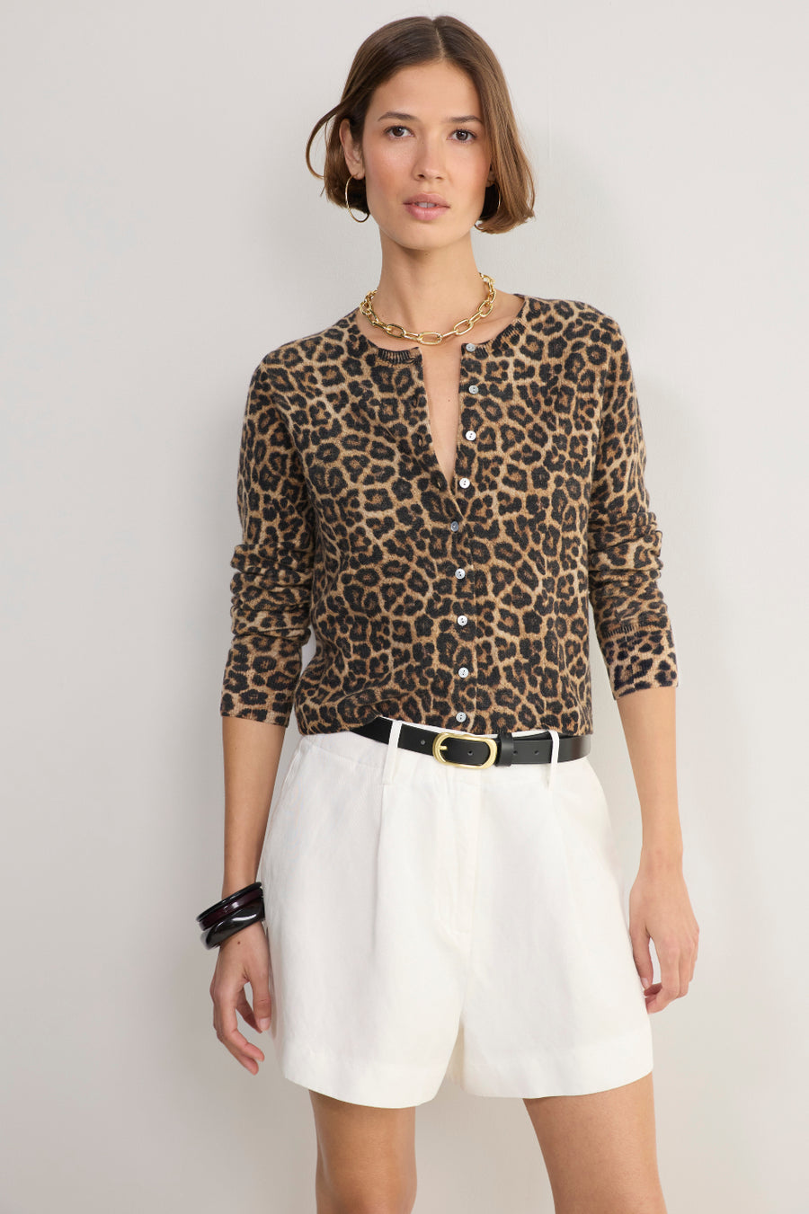 Lani Cardigan - Leopard