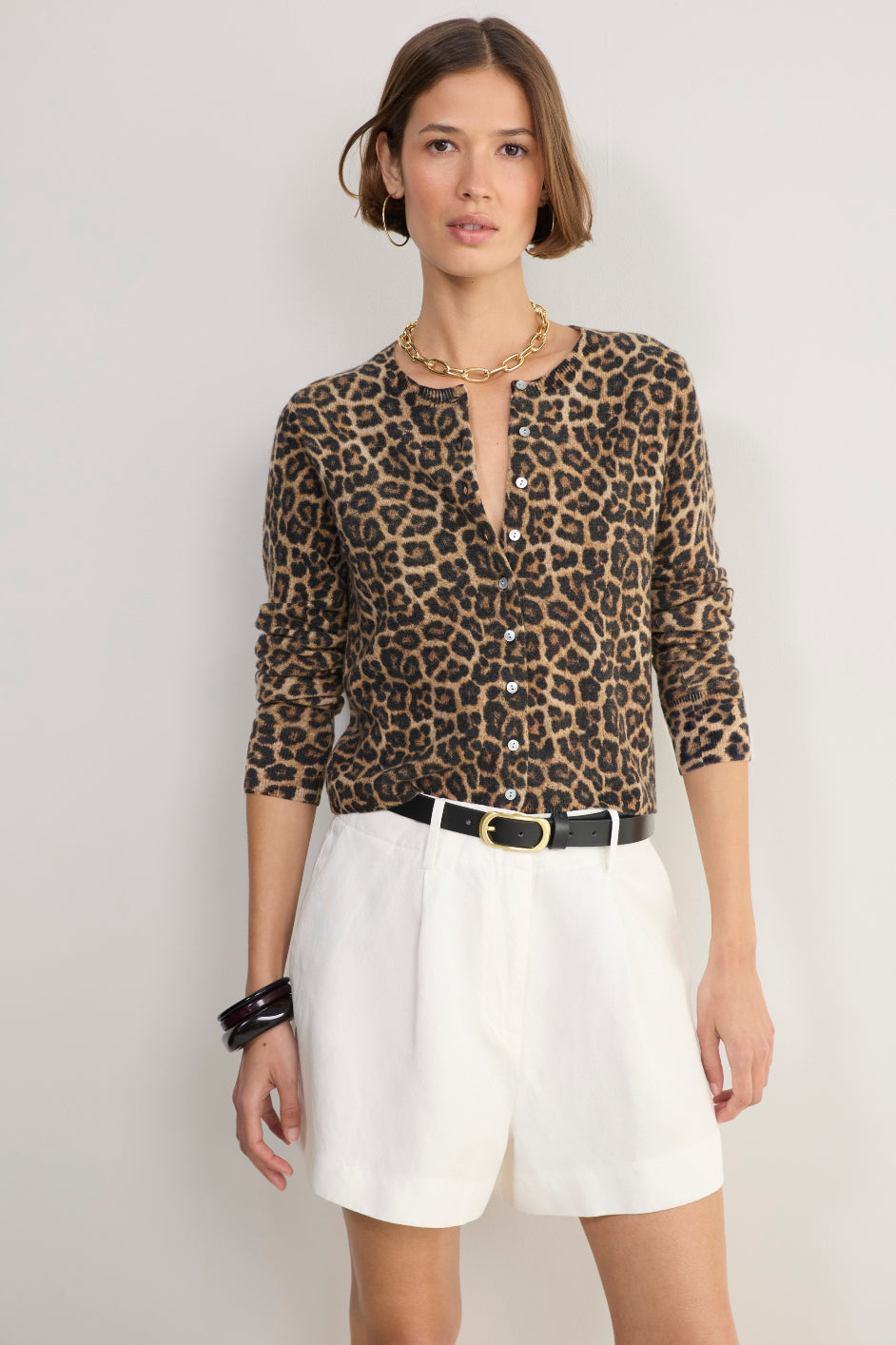 Lani Cardigan - Leopard