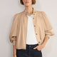 Lana Bubble Hem Trench - Sand