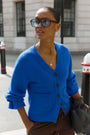 Suri Cardigan - Cobalt Blue