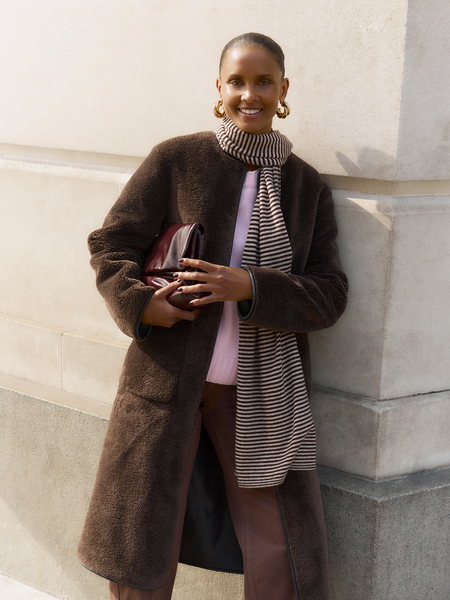Sophia Borg Coat - Cocoa