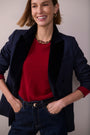 Fleur Tux Blazer - Midnight