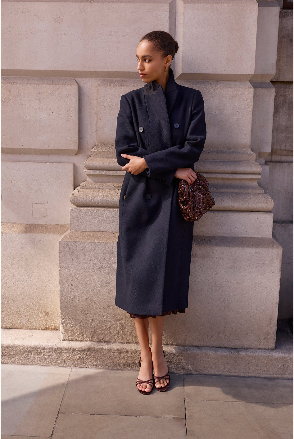 Dorothea Coat - Midnight