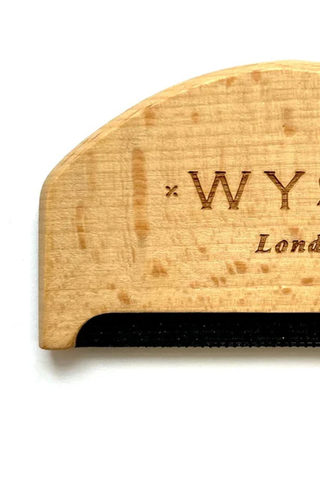 Wyse Knitwear Wool Comb - Wood