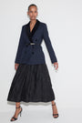 Fleur Tux Blazer - Midnight