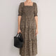 Blair Dress - Leopard