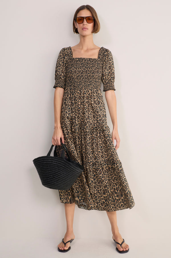 Blair Dress - Leopard
