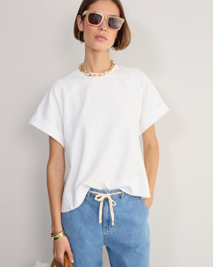 DB x WYSE Oversized Tee - White