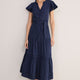 Talya Jersey Dress - Midnight
