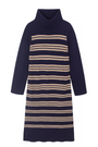 Rylee Knitted Dress - Midnight/Camel