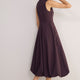 Collette Puffball Dress - Chocolate