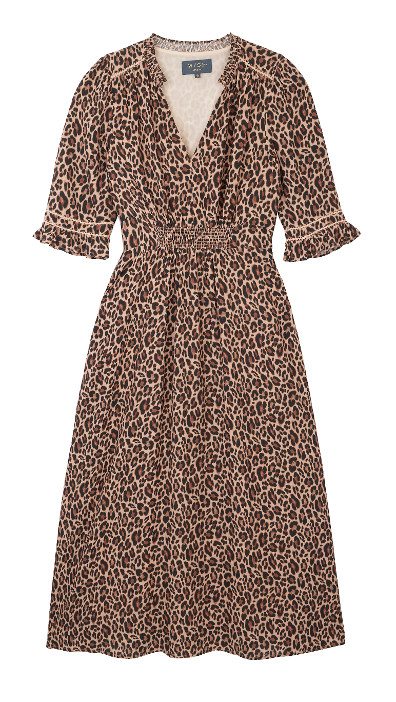 Vivien Dress - Leopard