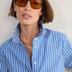 Elma Shirt - Regatta Blue Stripe