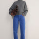 Abbey Barrel Leg Jean - Cobalt Blue