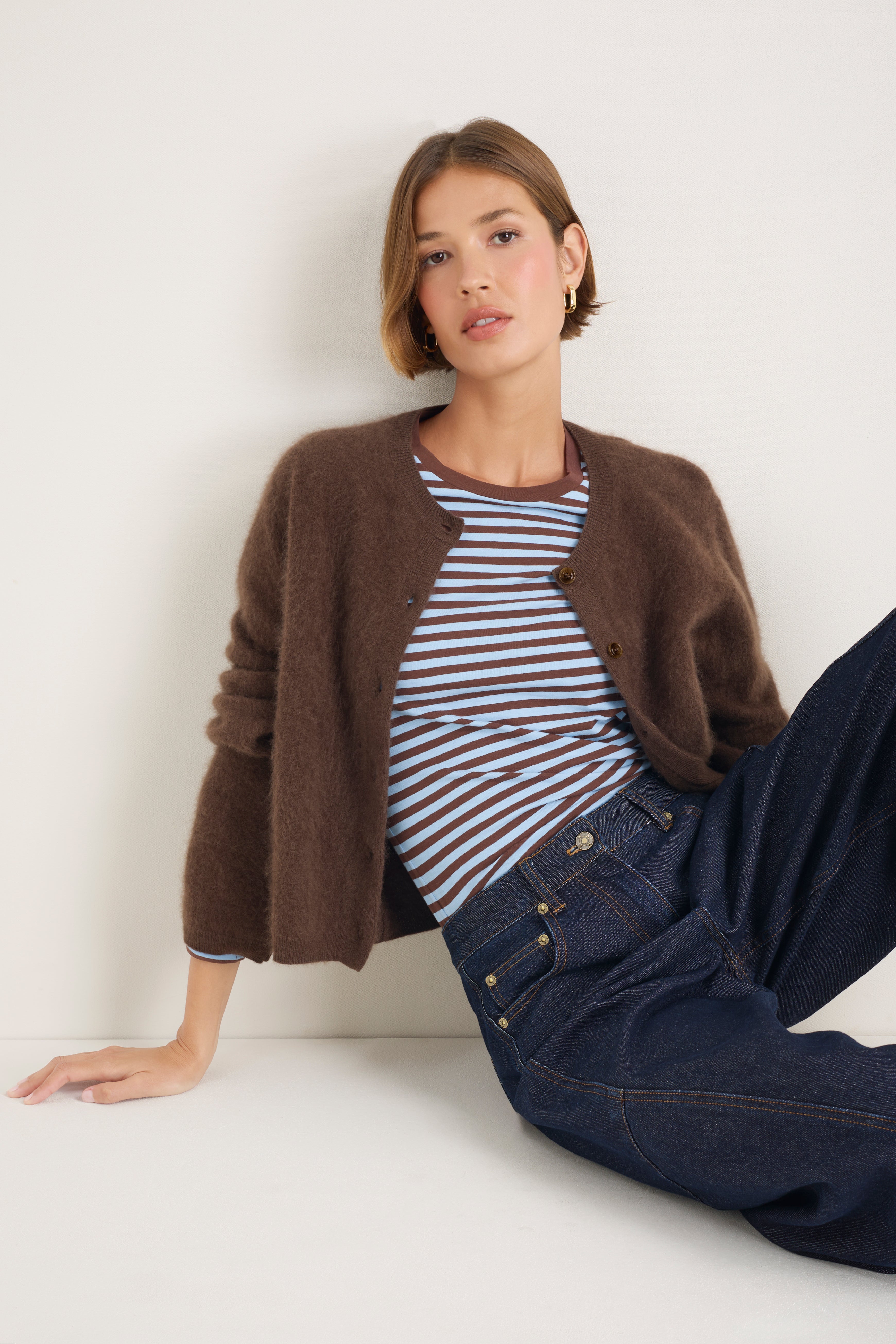 Amalie Cardigan - Cocoa