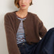 Amalie Cardigan - Cocoa
