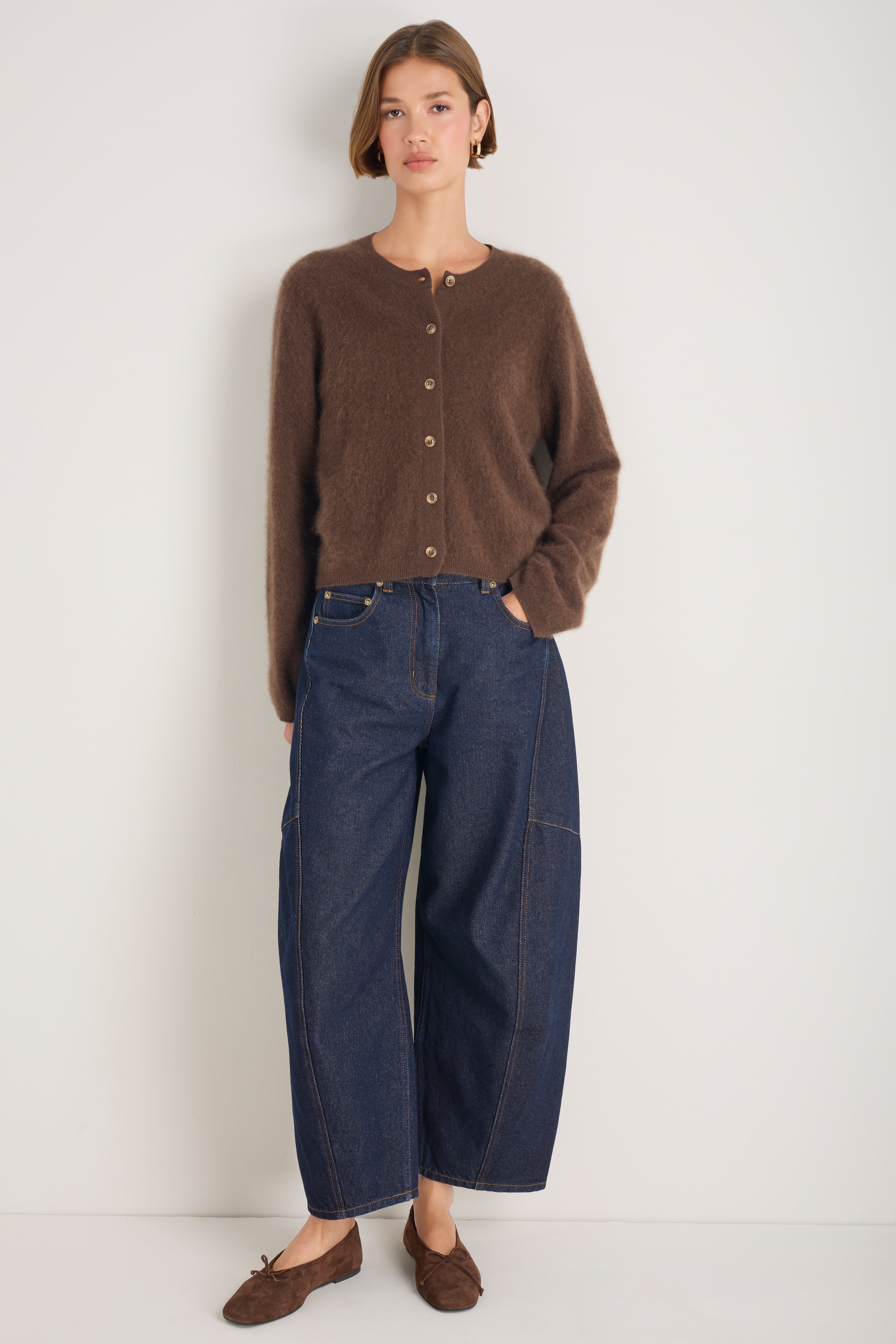 Amalie Cardigan - Cocoa