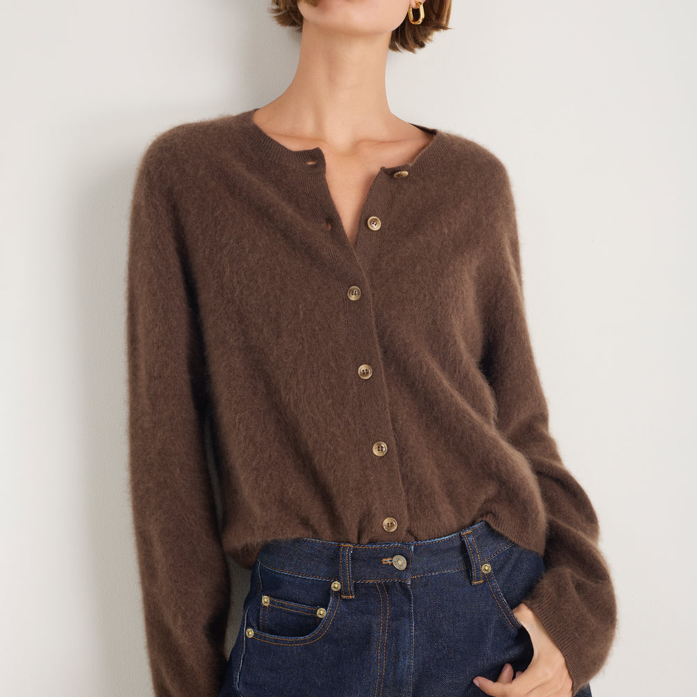 Amalie Cardigan - Cocoa