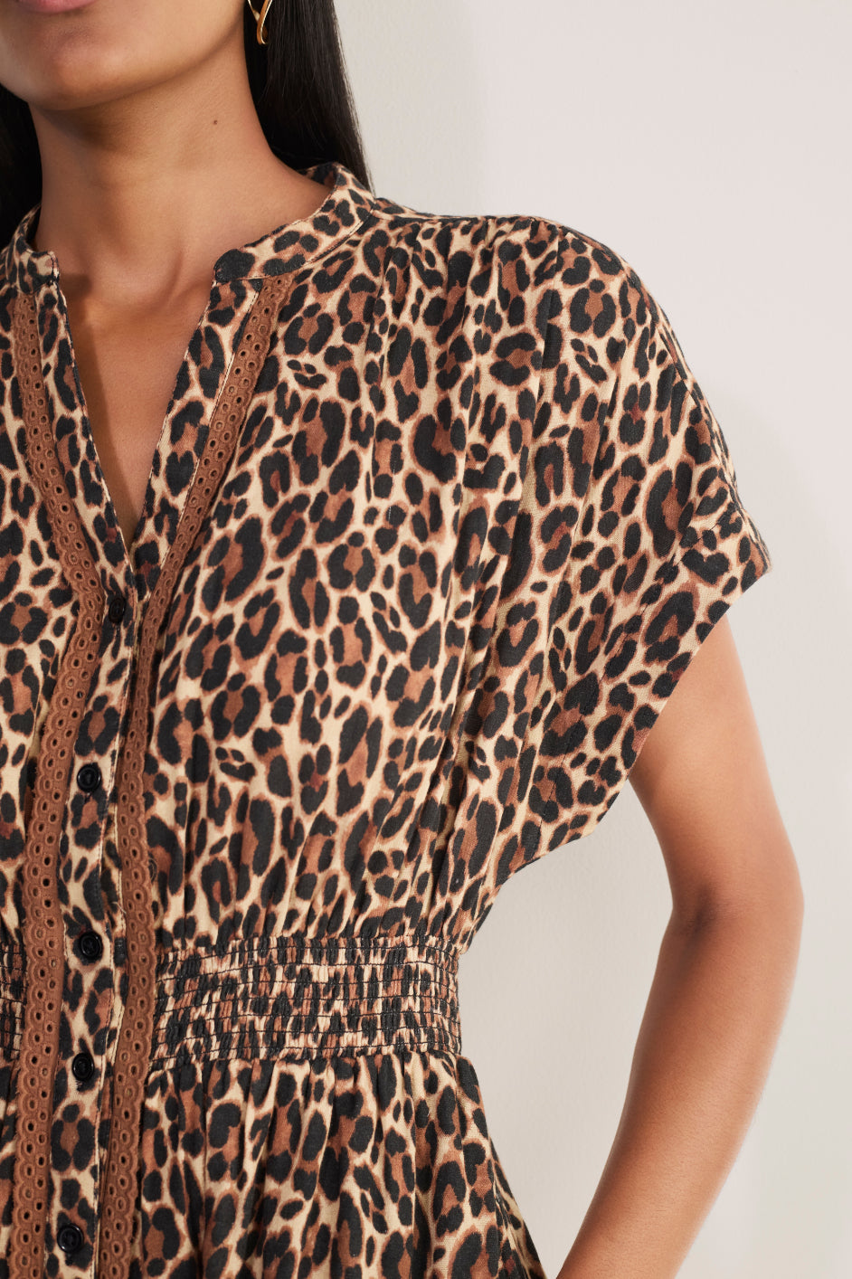 Angelique Dress - Leopard