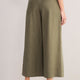 Aubrey Pleated Culotte - Olive