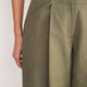 Aubrey Pleated Culotte - Olive