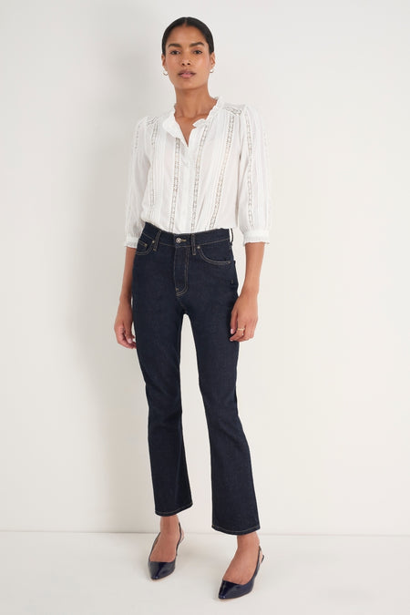 Audrey Slim Jean - Rinse Wash