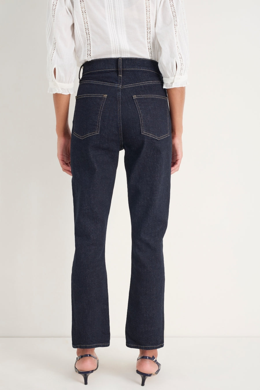 Audrey Slim Jean - Rinse Wash