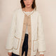 Bria Quilted Jacket - Ivory