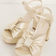 Bea High Heel Sandal - Gold