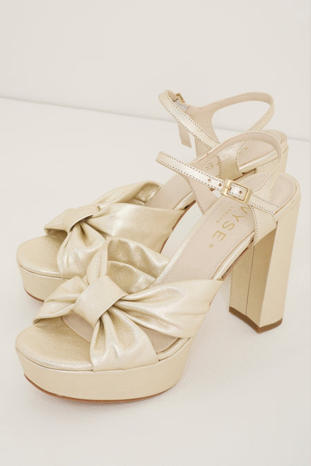 Bea High Heel Sandal - Gold