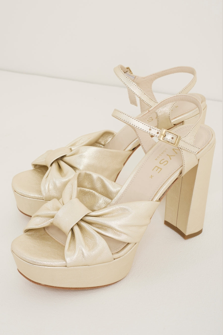 Bea High Heel Sandal - Gold