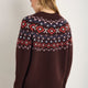 Beau Fairisle Jumper - Cocoa Fairisle