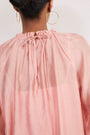 Belle Blouse - Rosewood Pink
