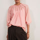 Belle Blouse - Rosewood Pink