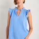 Marlow Top - Riviera Blue