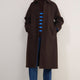 Bridget Wool Coat - Chocolate