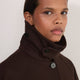 Bridget Wool Coat - Chocolate