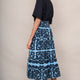 Brodie Embroidered Skirt - Blue/Midnight